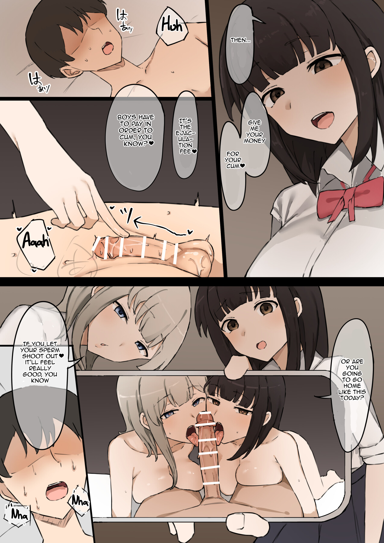 Hentai Manga Comic-As my female classmates says-Read-15